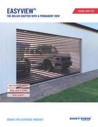 CW EasyView Outdoor Roller Shutters