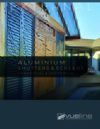 CW00160 System Vueline Aluminium Brochure