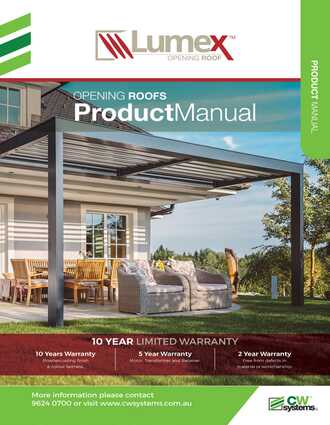 DOWNLOAD LUMEX SPECIFICATION MANUAL