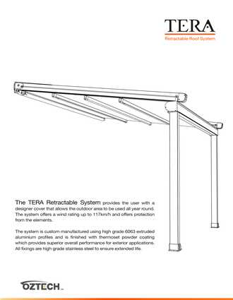 OZTECH  TERA TECHNICAL BROCHURE