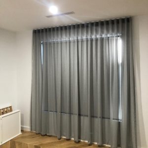 Sheer store blackout curtains