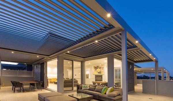 Louvred Roof - Roof Systems | Alfresco Blinds Co