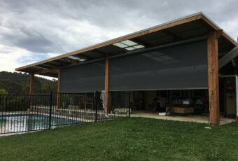 DIAMOND CREEK 6M EXTREME OUTDOOR BLINDS MOTORISED