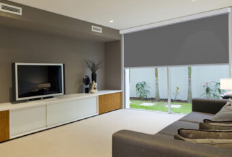 Interior-Blind-Media-Room with side tracks