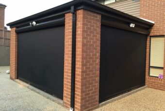 black ziptrak blinds ZIPPER in mill park (1)