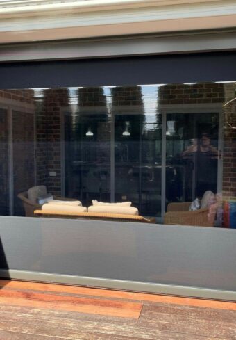 combination ezip mesh and pvc