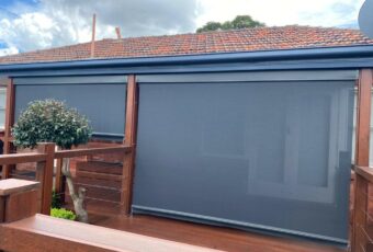 eshade awnings straight drop crank op in patio + double sided dog clips 4