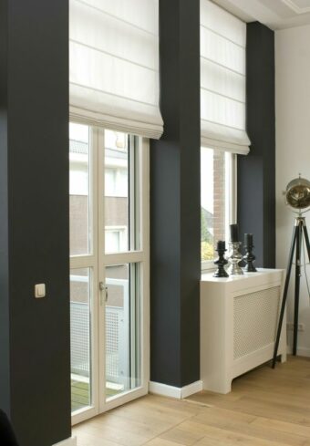 light filtering roman blinds