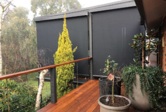 modern e shade crank plus wire guide