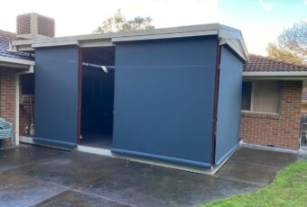 straight dro outdoor crank blinds altona 2