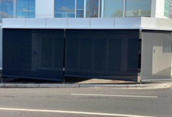 straight drop crank japanese restaurant sunscreen mesh