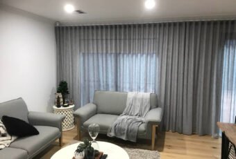 wall to wall sheer sfold curtain