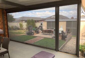 ziptrack plus door way post