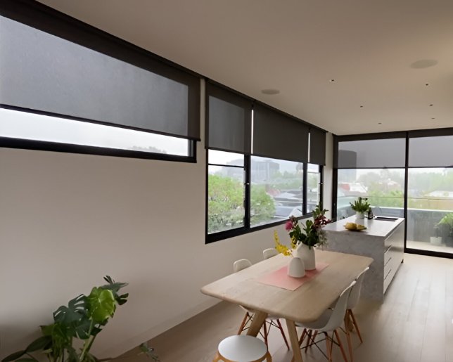 Battery Powered Motorised Roller Blinds N