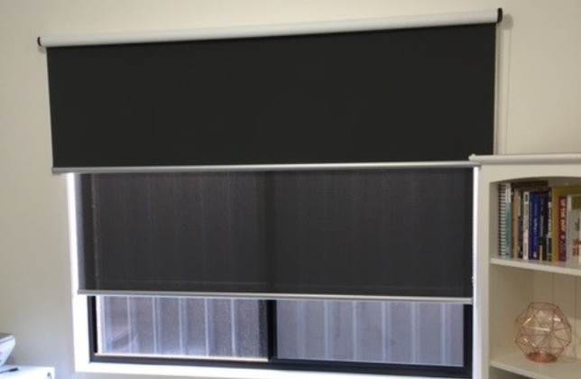 DOUBLE ROLLER BLINDS WOLLERT- FACE MOUNT BLOCKOUT - RECESS MOUNTED DAY SCREEN (1)