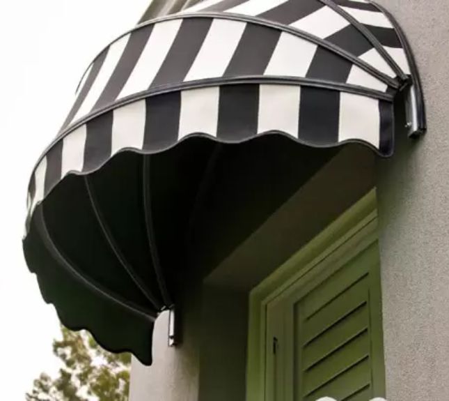 Dutch-Hoods_blac and white stripes