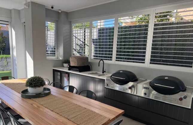 aluminium plantation shutters in murumbeena 2