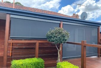 eshade awnings straight drop crank op in patio + double sided dog clips 3