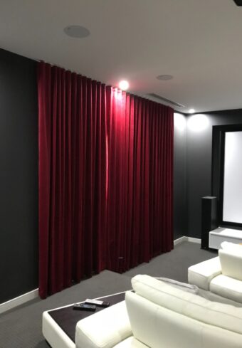 red velvet drapes in theatre (2)