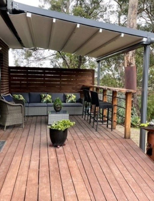 lumex retractable pleated roof in greensborough led lighting (1)