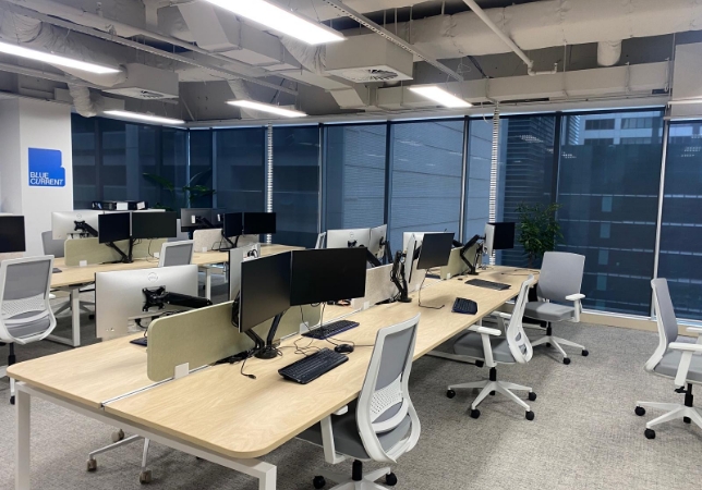 SUNCREEN ROLLER BLINDS IN OFFICE 1 2