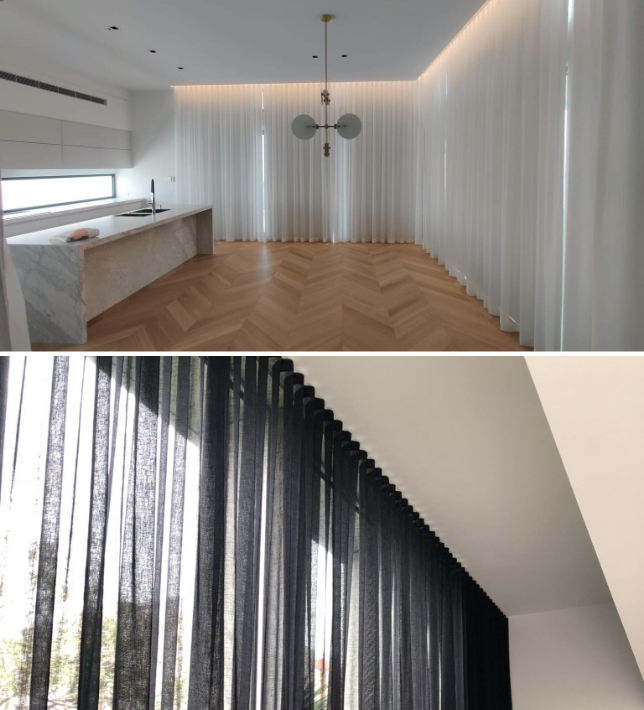 White Sheer Curtains or Black Sheer Curtains to elevate your modern home