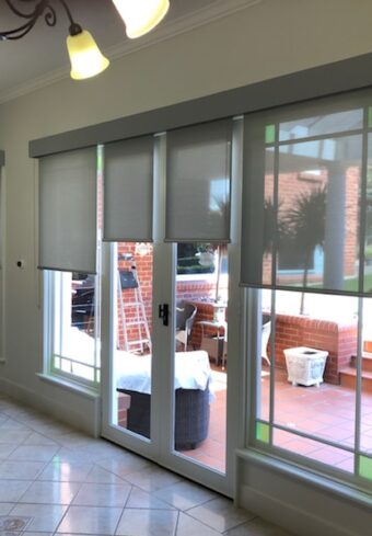 e screen roller screen blinds and pelmet