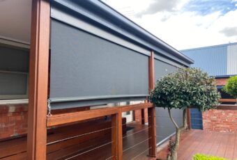 eshade awnings straight drop crank op in patio + double sided dog clips