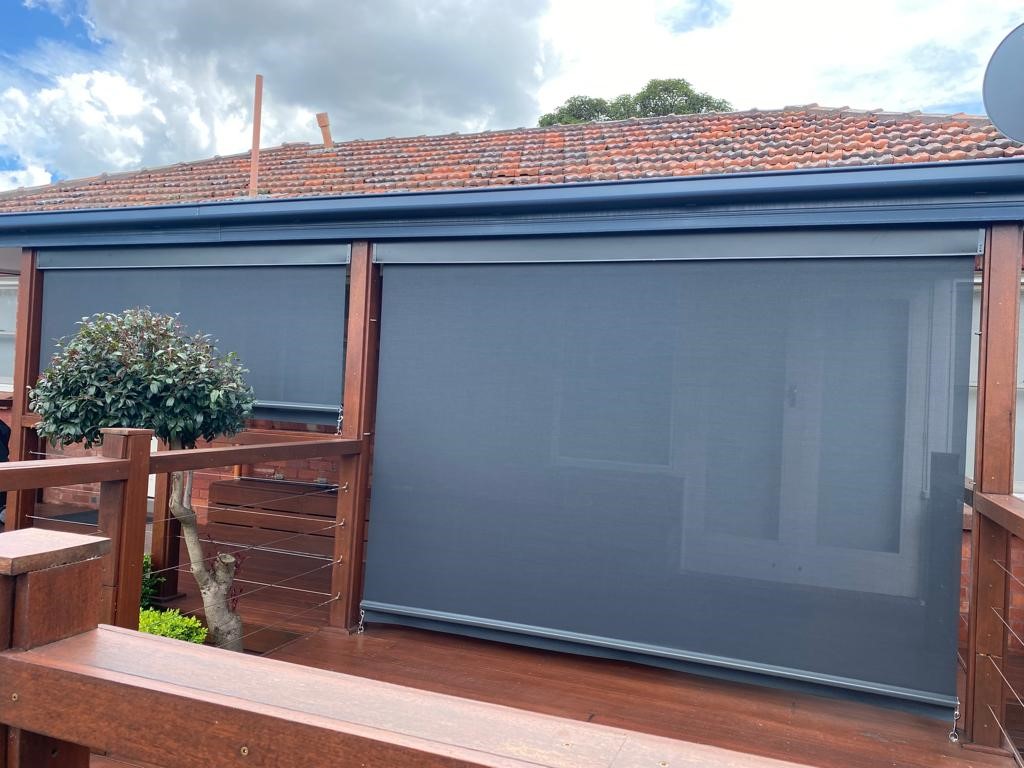 eshade awnings straight drop crank op in patio + double sided dog clips 4