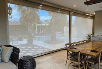 pvc and mesh outdoor tracked blinds - dual ezip in coburg 3