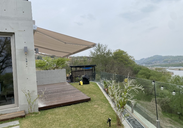 Family-Kompakt-cassette folding arm with led