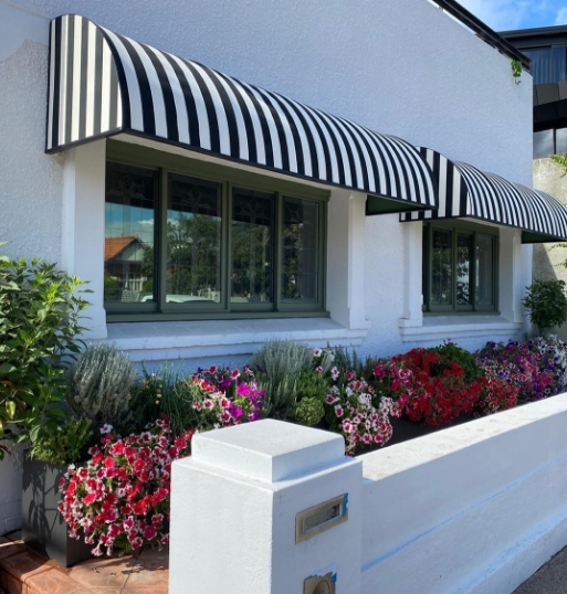 Here are some of the types of fixed awnings we can provide