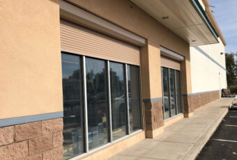 beige 42mm heavy duty roller shutters 3.