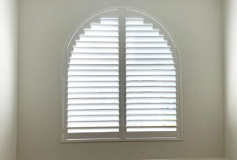 shaped-plantation- angled window shutters -pvc-shutters-alf