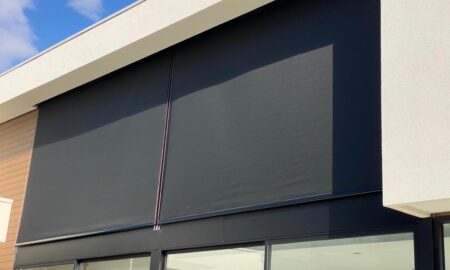 wire guide outdoor blinds
