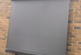 mesh automatic awnings