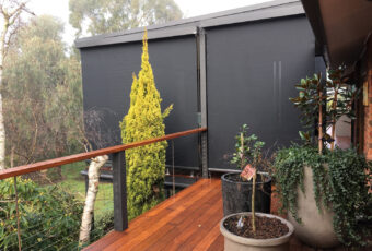 modern e shade crank plus wire guide