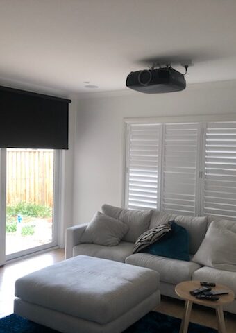 plantation shutters pvc and blockout roller blinds