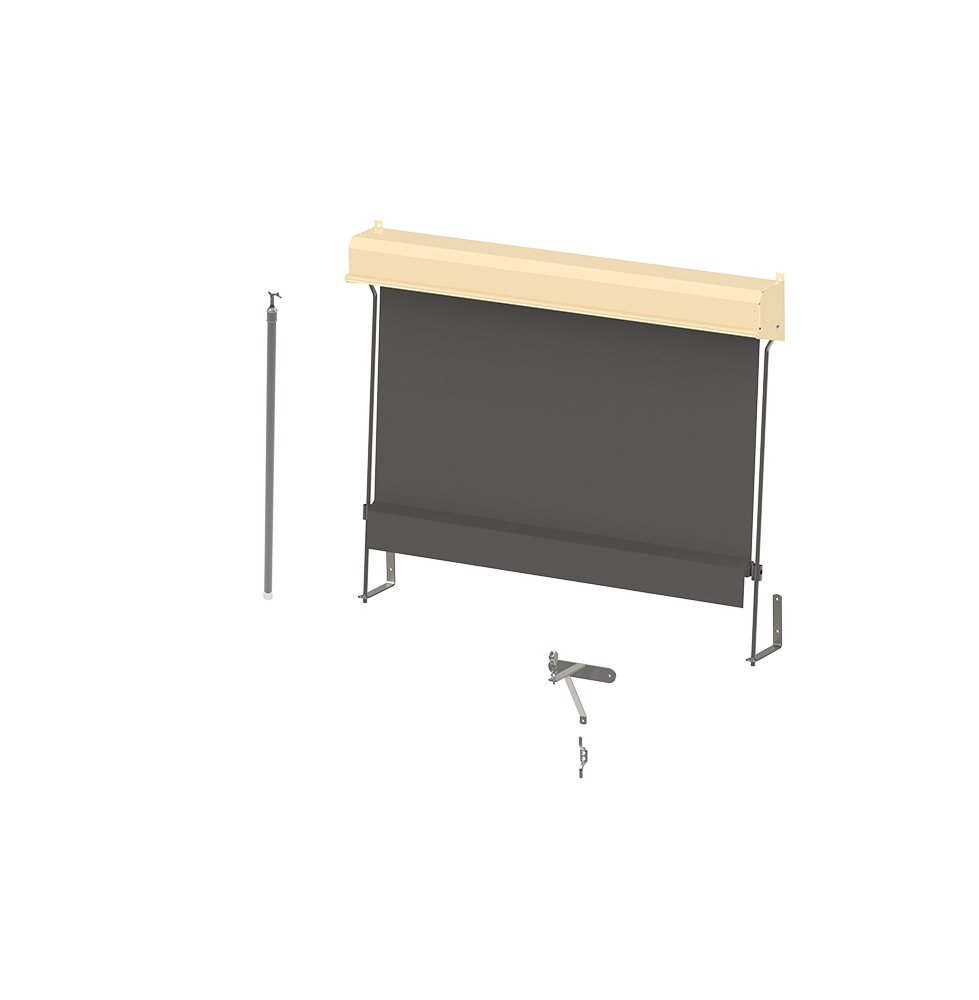 Straight Drop Window Awning